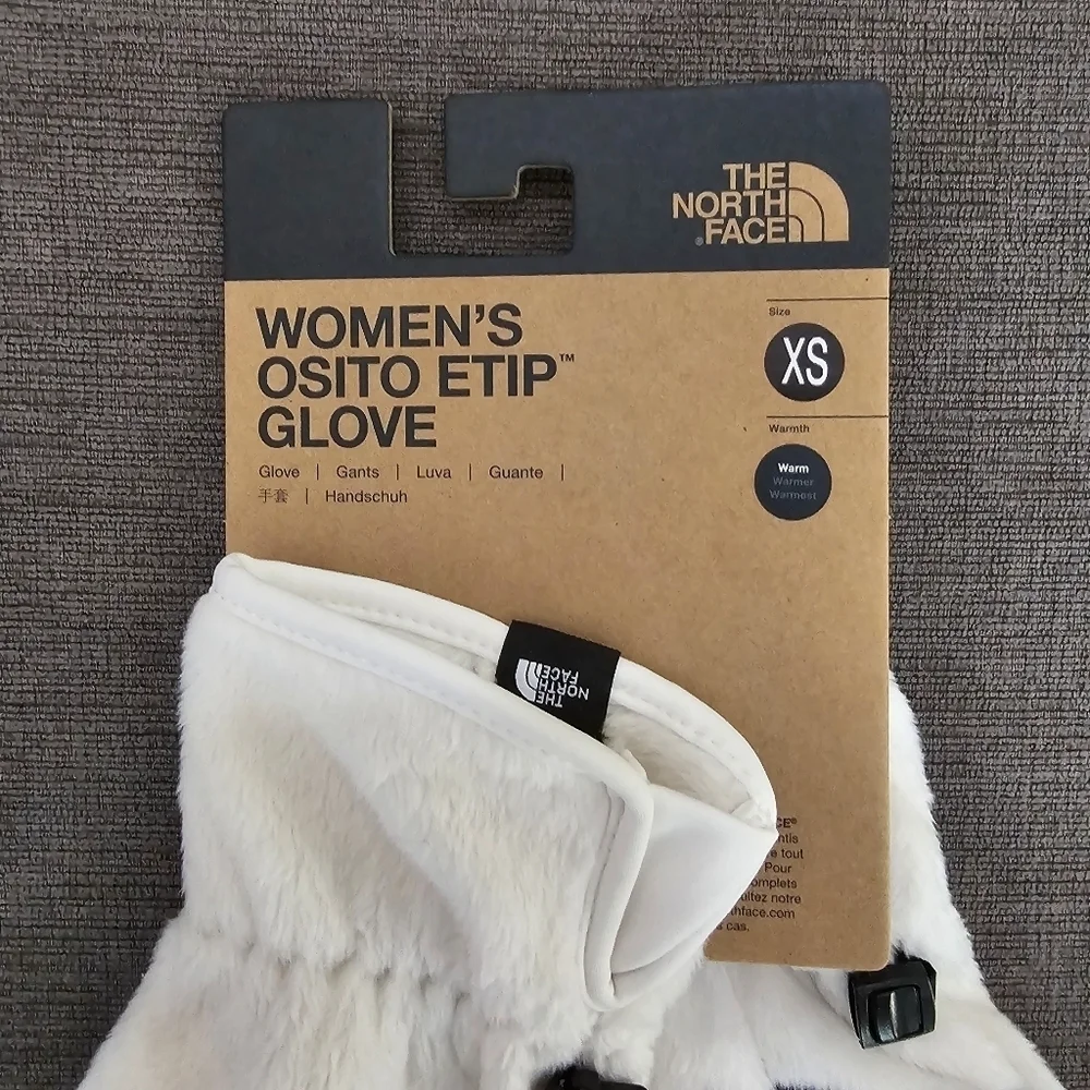 The North Face Womens Osito Etip Touchscreen fleece Winter Glove size Xsmall